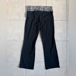 Victoria's Secret PINK VS Bling Vintage Y2k Yoga Pants Bootcut Leopard Cheetah